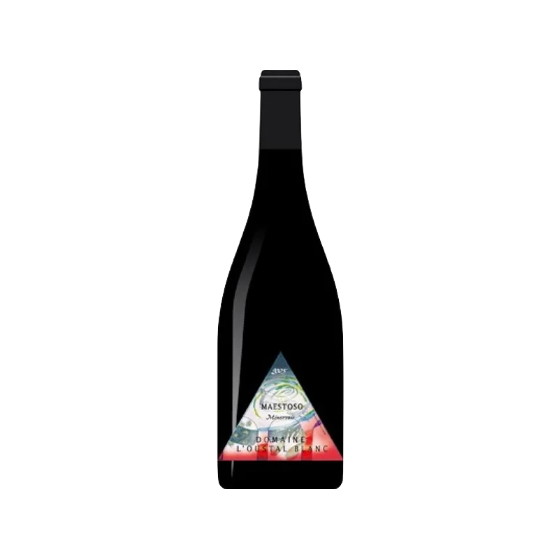 Fantastique Maestoso 3 2003, domaine de l\'Oustal Blanc, Minervois en vente chez Divine Wines, le meilleur caviste de Bruxell