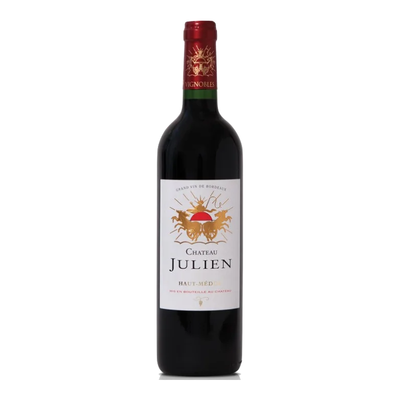 Fantastique Château Julien 2014, Haut-Médoc en vente chez Divine Wines, le meilleur caviste de Bruxelles