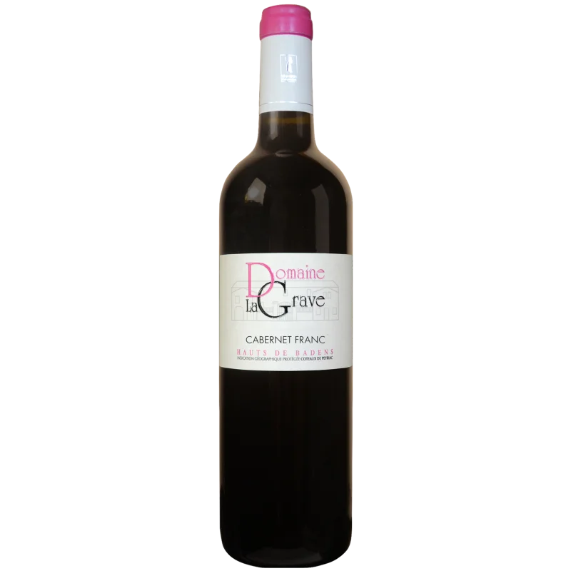 Fantastique IGP Hauts de Badens Cabernet Franc, 2013 en vente chez Divine Wines, le meilleur caviste de Bruxelles