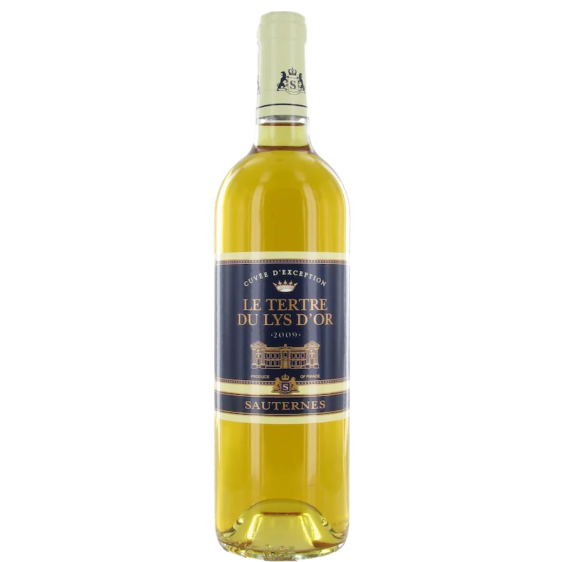 Fantastique Château Tertre du Lys d\'Or 2009, Sauternes en vente chez Divine Wines, le meilleur caviste de Bruxelles