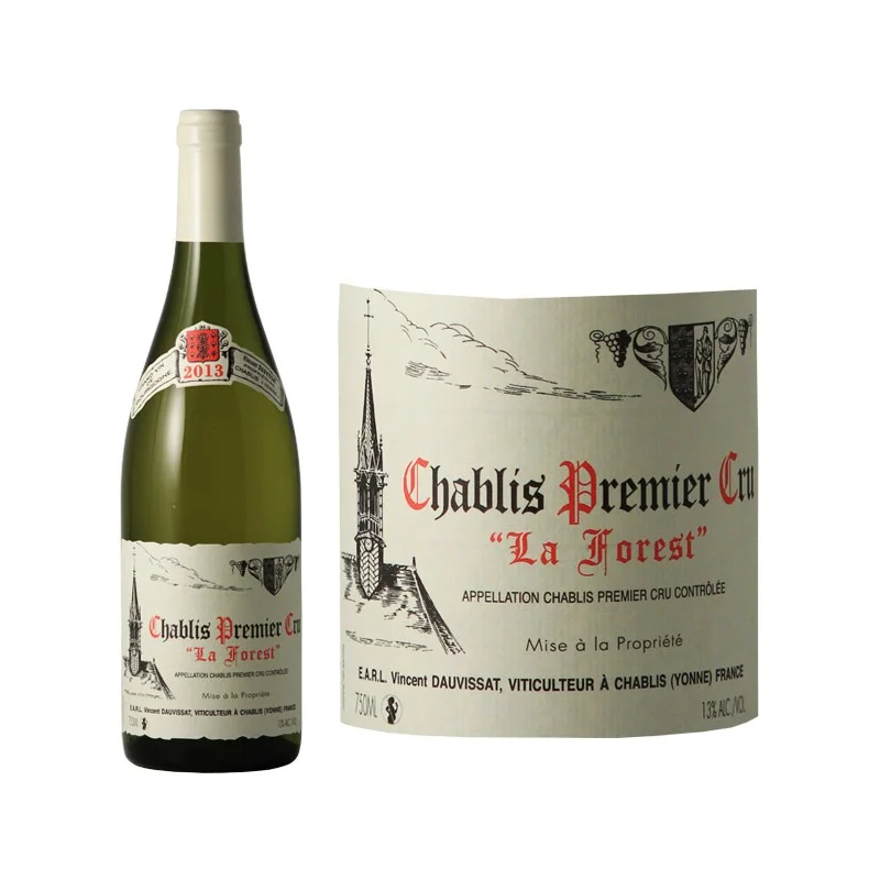 Fantastique Chablis 1er Cru La Forest 2017 - Dauvissat en vente chez Divine Wines, le meilleur caviste de Bruxelles