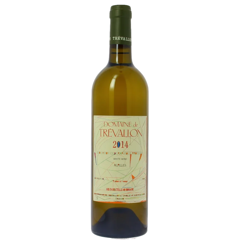 Fantastique TRÉVALLON blanc 2019, IGP Alpilles en vente chez Divine Wines, le meilleur caviste de Bruxelles