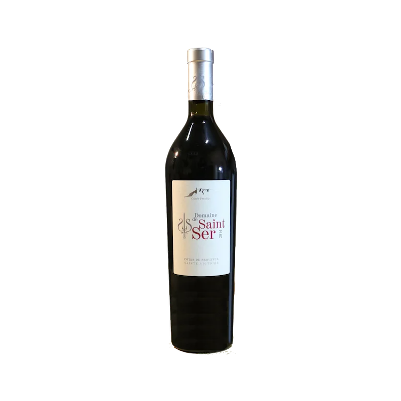 Fantastique Cuvée Prestige 2012, domaine de Saint-Ser, Côtes de Provence Sainte Victoire, 50cl en vente chez Divine Wines, le