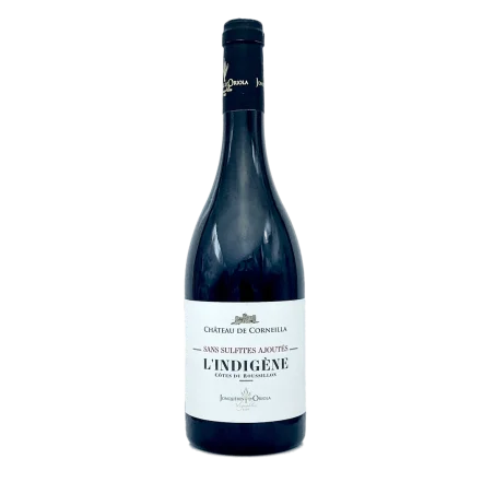 L'Indigène 2019, Jonquères d'Oriola, zonder sulfiet, Côtes du Roussillon