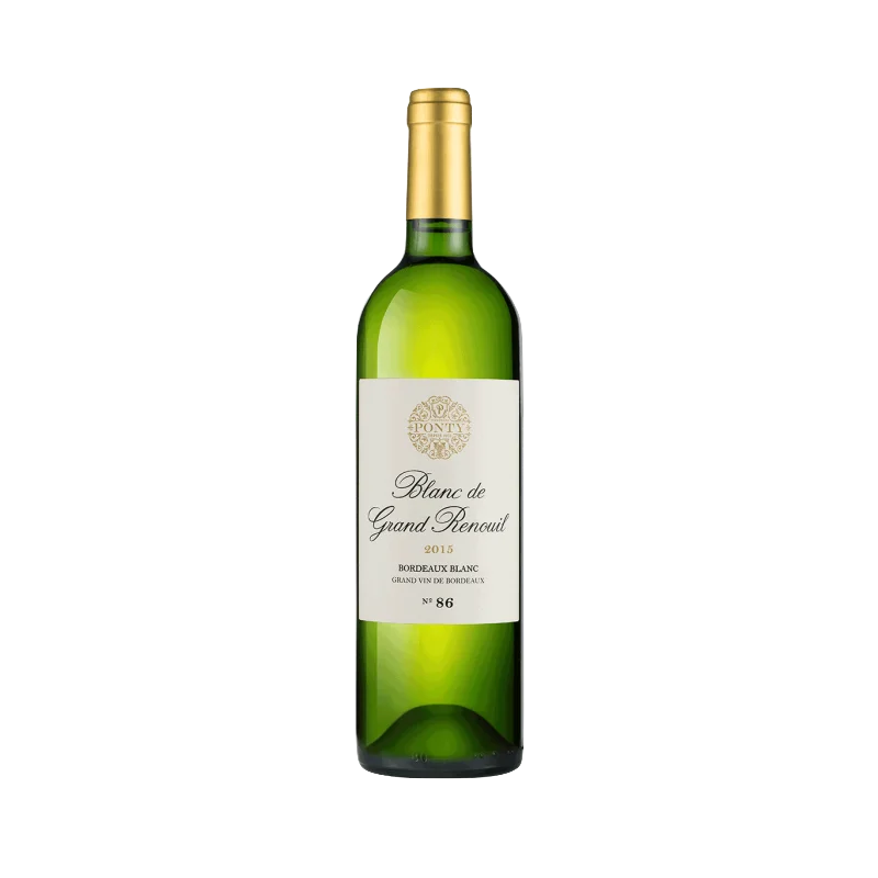 Fantastique Blanc de Grand Renouil 2016, Michel Ponty Bordeaux en vente chez Divine Wines, le meilleur caviste de Bruxelles