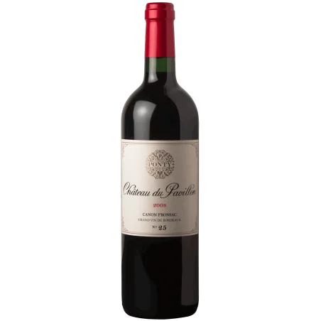 Fantastique 500cl ⏐ Château du Pavillon 2015, Michel Ponty, Canon Fronsac, Jéroboam en vente chez Divine Wines, le meilleur c