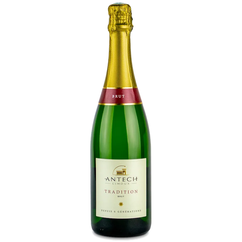 Fantastique Blanquette de Limoux Brut Cuvée Tradition - maison Antech en vente chez Divine Wines, le meilleur caviste de Brux