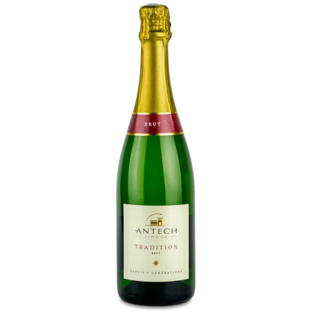 Fantastique Blanquette de Limoux Brut Cuvée Tradition - maison Antech en vente chez Divine Wines, le meilleur caviste de Brux