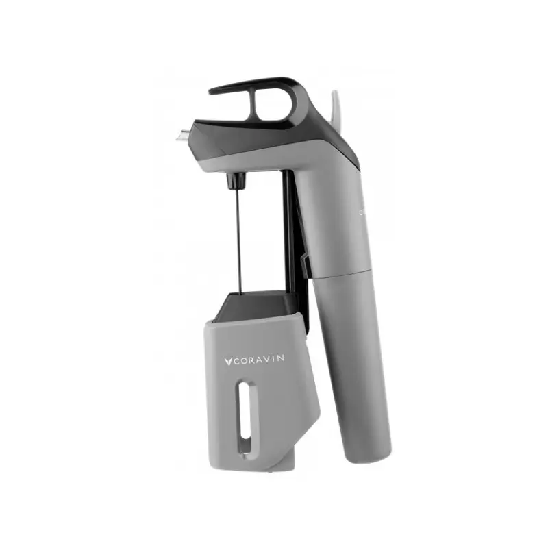 Fantastique Coravin Système de Préservation Modèle 3 SL (gris) en vente chez Divine Wines, le meilleur caviste de Bruxelles
