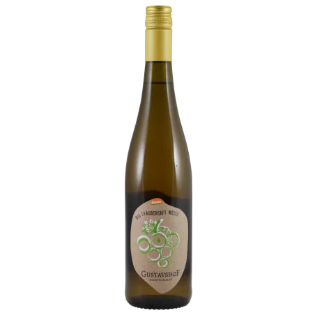 Druivensap Gustavshof Traubensaft wit BIO | Druivensap van biologische wijnboer