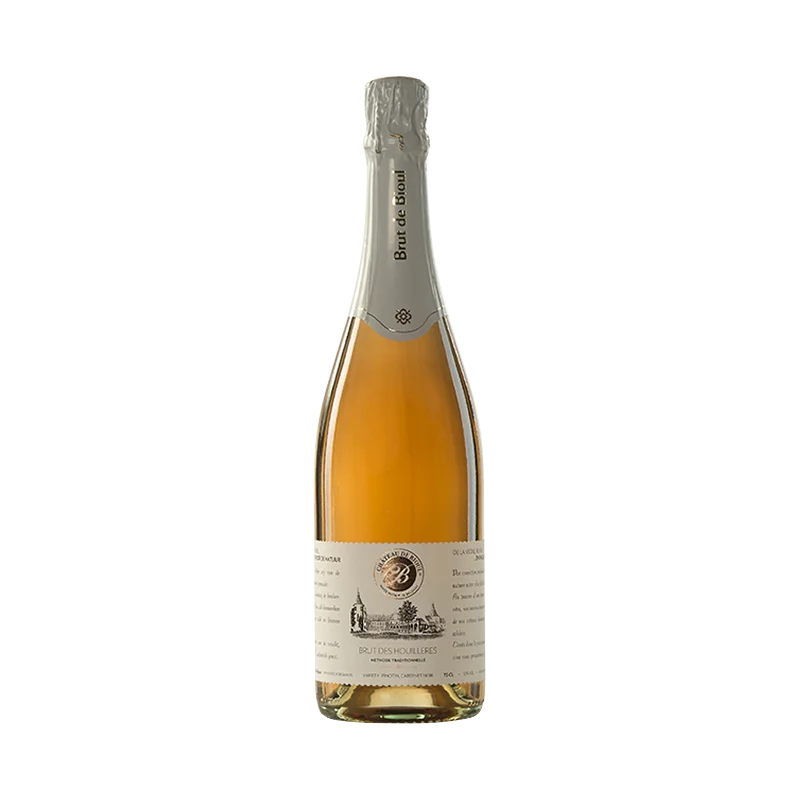 Fantastique Brut des Houillères 2021, Château de Bioul, Crémant Rosé brut en vente chez Divine Wines, le meilleur caviste de 