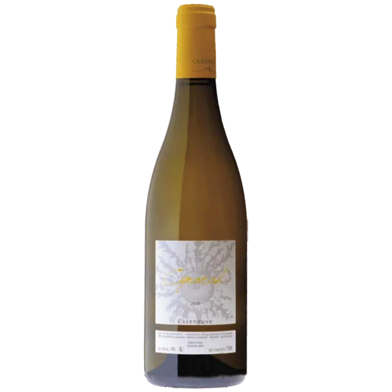 Fantastique Cynarah blanc 2020, Château de Cazeneuve, IGP Val de Montferrand en vente chez Divine Wines, le meilleur caviste 