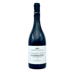 Fantastique L\'Indigène 2020, Jonquères d\'Oriola, sans sulfites ajoutés, Côtes du Roussillon en vente chez Divine Wines, le 