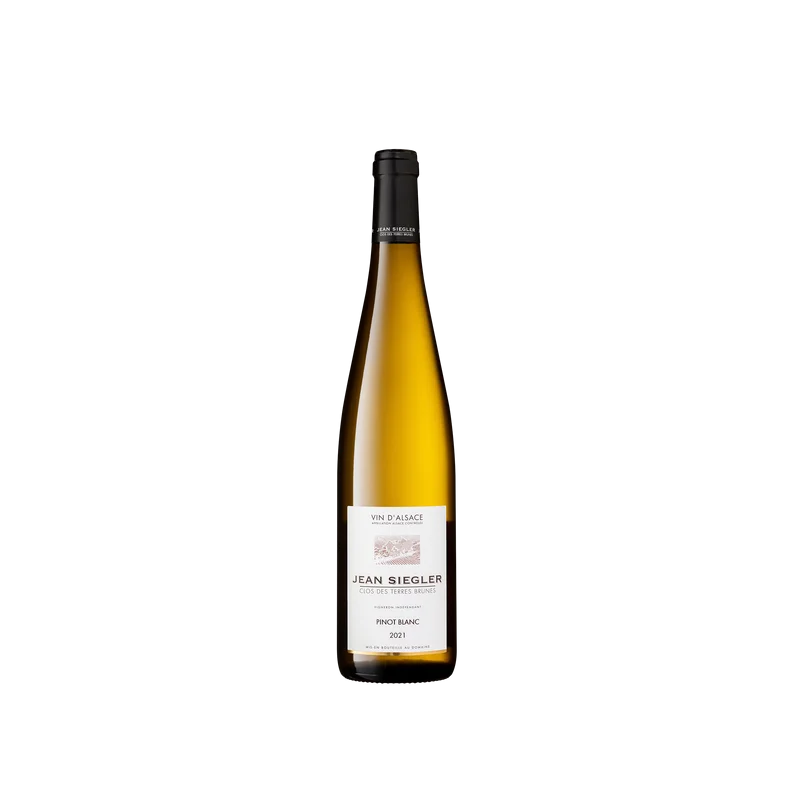 Fantastique Pinot Blanc 2020, Jean Siegler - Clos des Terres Brunes en vente chez Divine Wines, le meilleur caviste de Bruxel