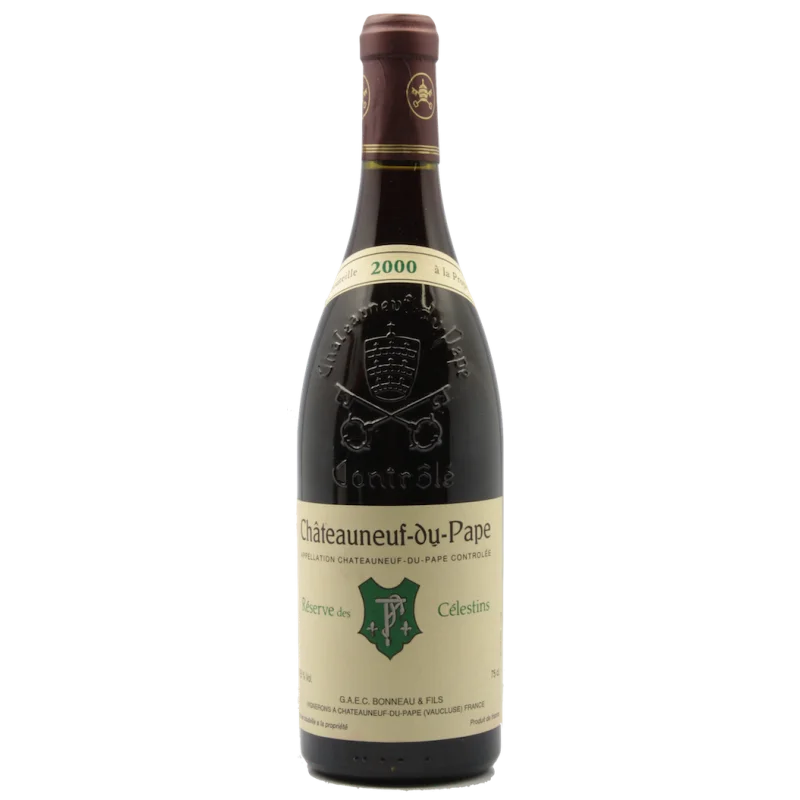Fantastique Réserve des Célestins 2016, Henri Bonneau, Châteauneuf du Pape en vente chez Divine Wines, le meilleur caviste de
