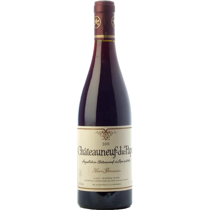 Fantastique Châteauneuf du Pape 2011, Henri Bonneau en vente chez Divine Wines, le meilleur caviste de Bruxelles