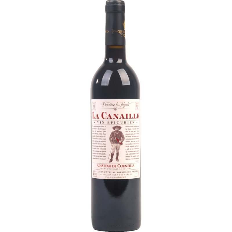 Fantastique 300cl ⏐ La Canaille 2018, Château de Corneilla - Jonquères D\'Oriola, Côtes du Roussillon, Jéroboam en vente chez