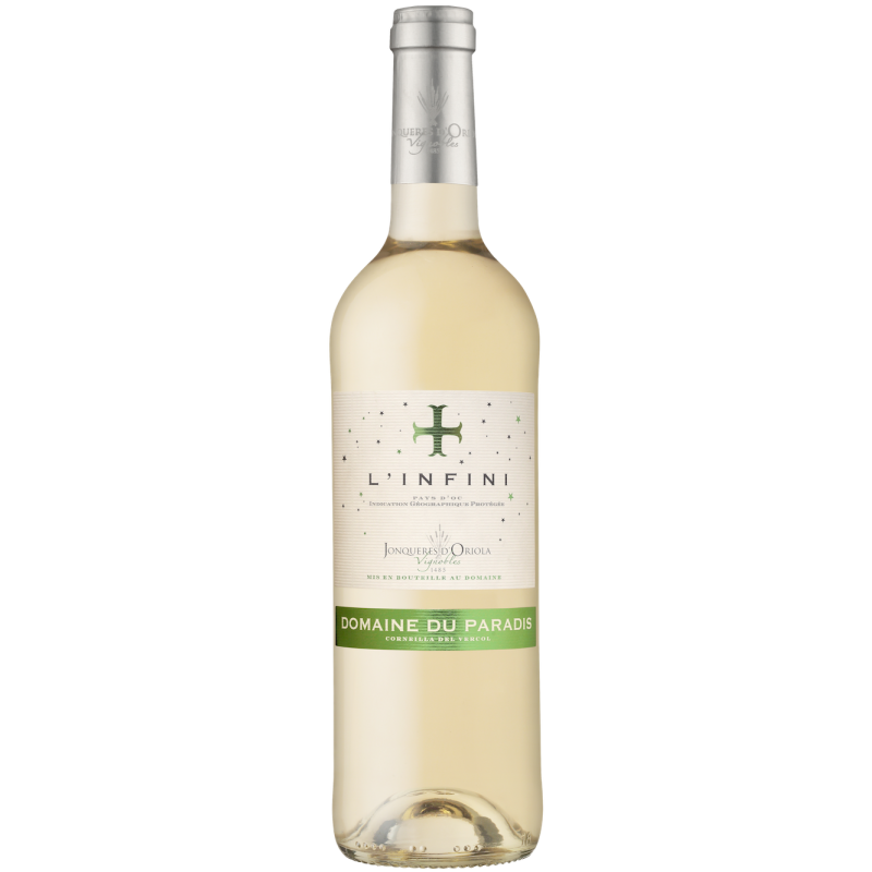 L'Infini White 2019, Domaine du Paradis - Jonqueres d'Oriola, IGP Côtes Catalanes
