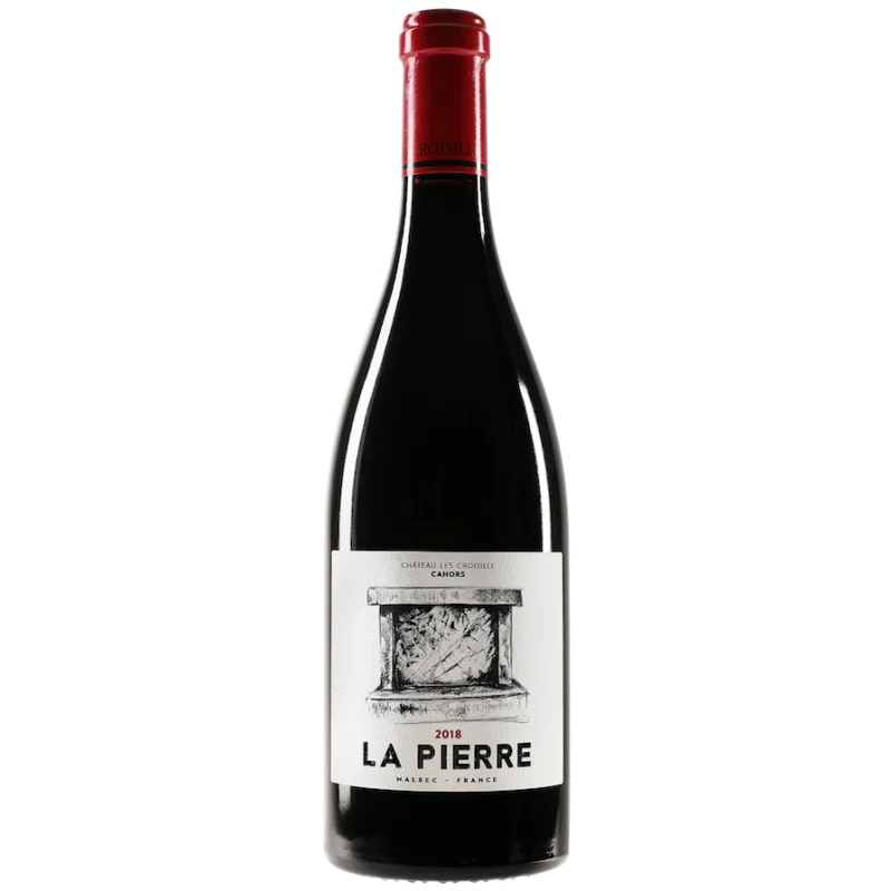La Pierre 2018, Château les Croisille, AOP Cahors en vente chez Divine Wines, le meilleur caviste de Bruxelles