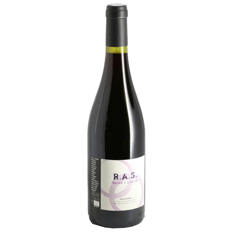 R.A.S. - Rouge à Siroter 2022, Mas Des Caprices, en vente chez Divine Wines, le meilleur caviste de Bruxelles