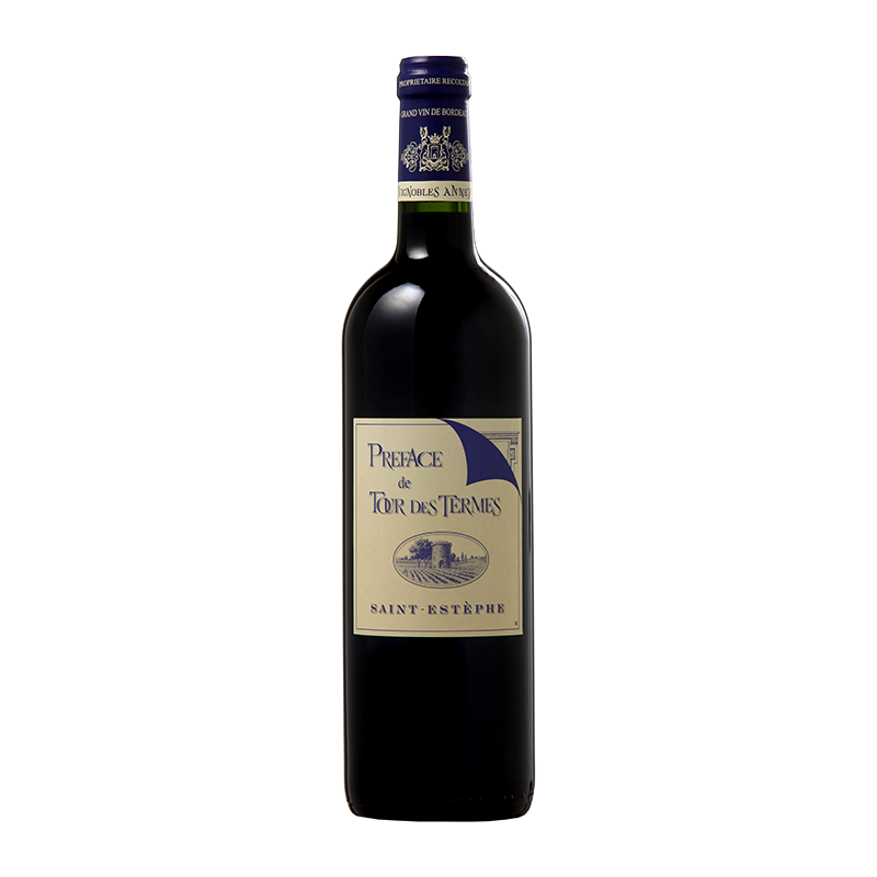 Fantastique Préface de Tours des Termes 2019, Saint-Estèphe en vente chez Divine Wines, le meilleur caviste de Bruxelles
