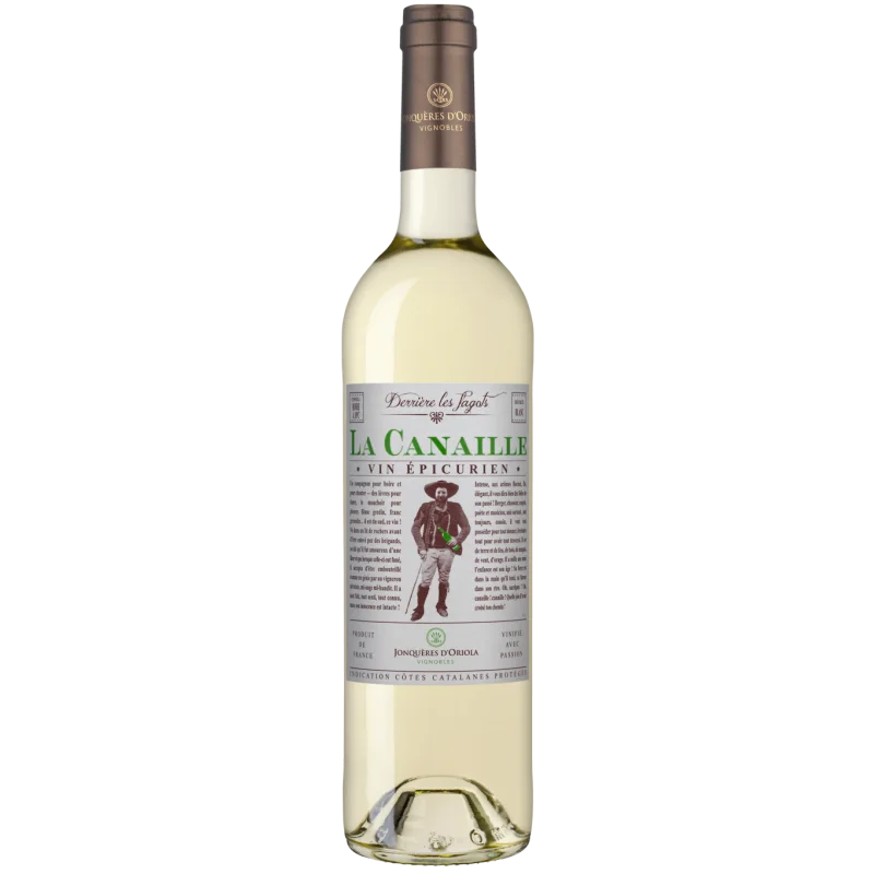 La Canaille wit 2023, Château de Corneilla - Jonquères d'Oriola, Côtes du Roussillon