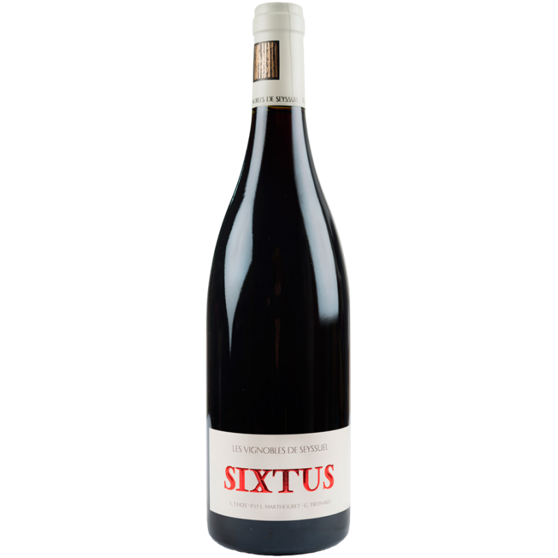 Fantastique Sixtus rouge 2020, domaine Louis Cheze, IGP Vignobles du Seyssuel en vente chez Divine Wines, le meilleur caviste
