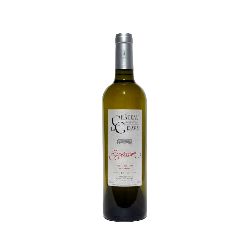 Fantastique Expression blanc 2021, Château La Grave, Minervois en vente chez Divine Wines, le meilleur caviste de Bruxelles