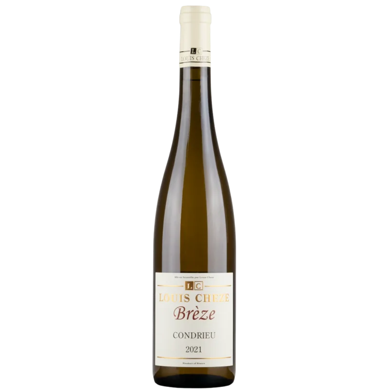 Fantastique Brèze 2023, domaine Louis Cheze, Condrieu en vente chez Divine Wines, le meilleur caviste de Bruxelles