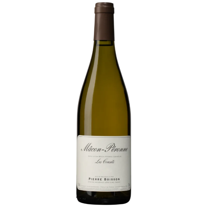 Fantastique Les Cousits, domaine Pierre Boisson, Mâcon-Péronne en vente chez Divine Wines, le meilleur caviste de Bruxelles