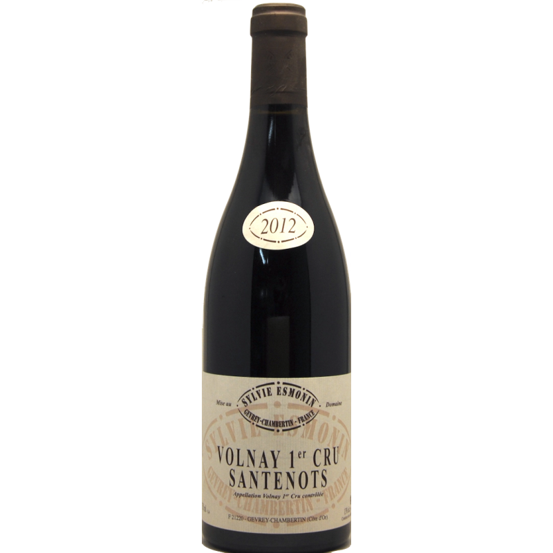 Fantastique Volnay Santenots 1er Cru 2022, Sylvie Esmonin en vente chez Divine Wines, le meilleur caviste de Bruxelles