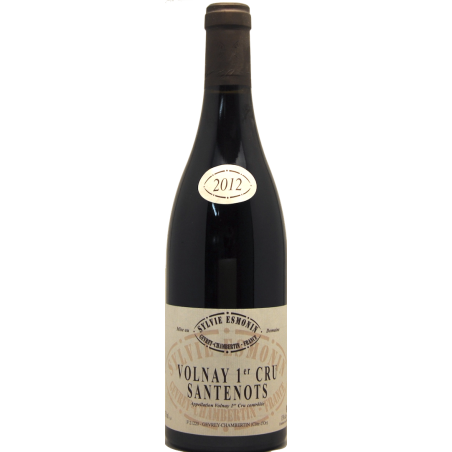 Fantastique Volnay Santenots 1er Cru 2022, Sylvie Esmonin en vente chez Divine Wines, le meilleur caviste de Bruxelles