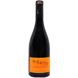 Fantastique La 50/50 2020, Gros-Tollot, Minervois - Côtes de Brian en vente chez Divine Wines, le meilleur caviste de Bruxell
