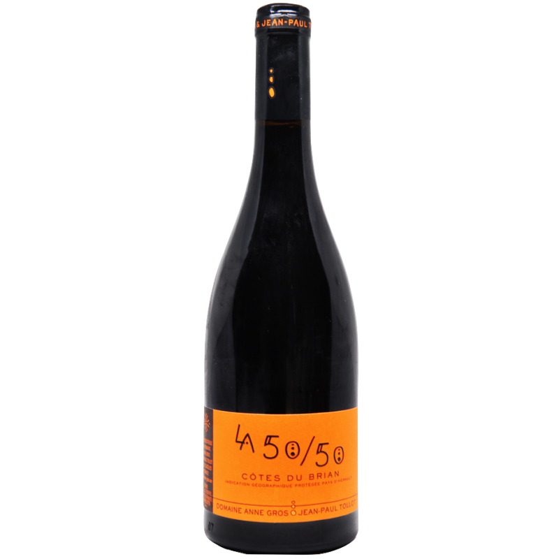 Fantastique La 50/50 2020, Gros-Tollot, Minervois - Côtes de Brian en vente chez Divine Wines, le meilleur caviste de Bruxell
