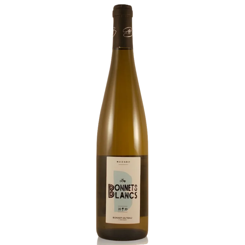 Fantastique Les Bonnets blancs 2025, Bonnet Huteau, Muscadet en vente chez Divine Wines, le meilleur caviste de Bruxelles