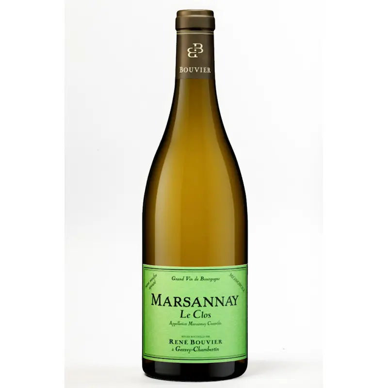 Le Clos "Monopole" blanc 2020 sans souffre ajouté- domaine Réné Bouvier, Marsannay