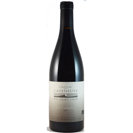 Fantastique Les Calcaires 2021, Château de Cazeneuve, Pic Saint-Loup en vente chez Divine Wines, le meilleur caviste de Bruxe