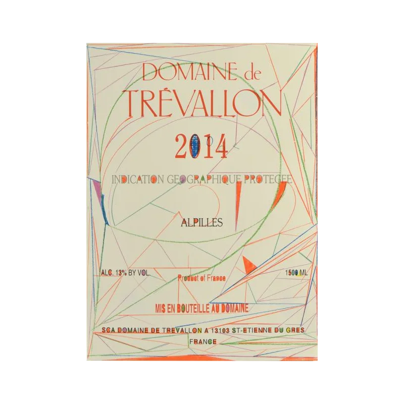 Fantastique TRÉVALLON IGP Alpilles, 2014 en vente chez Divine Wines, le meilleur caviste de Bruxelles